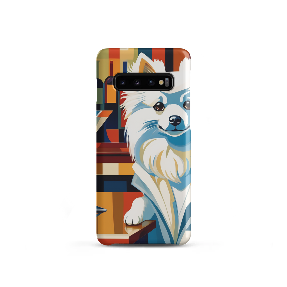 PugMug Custom White Pomeranian Samsung Case