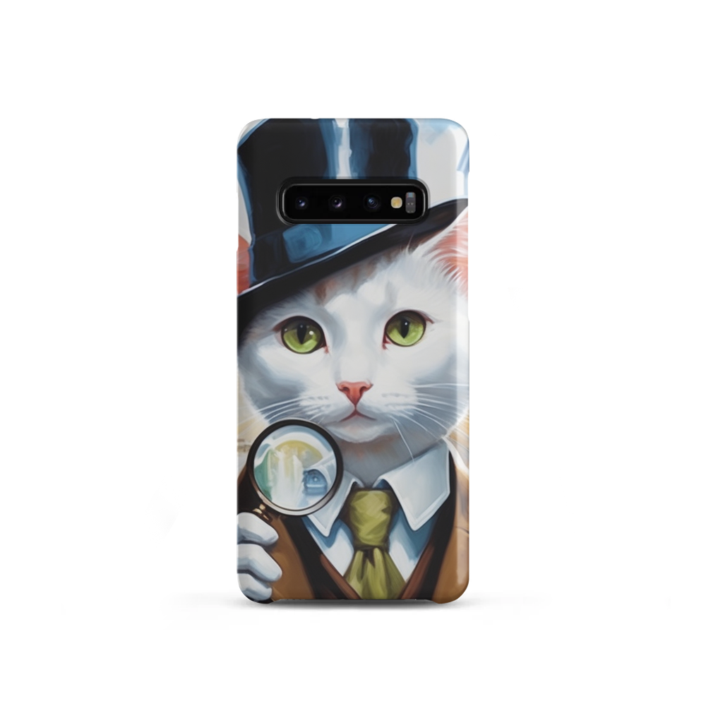 PugMug Custom White Companion Cat Samsung Case