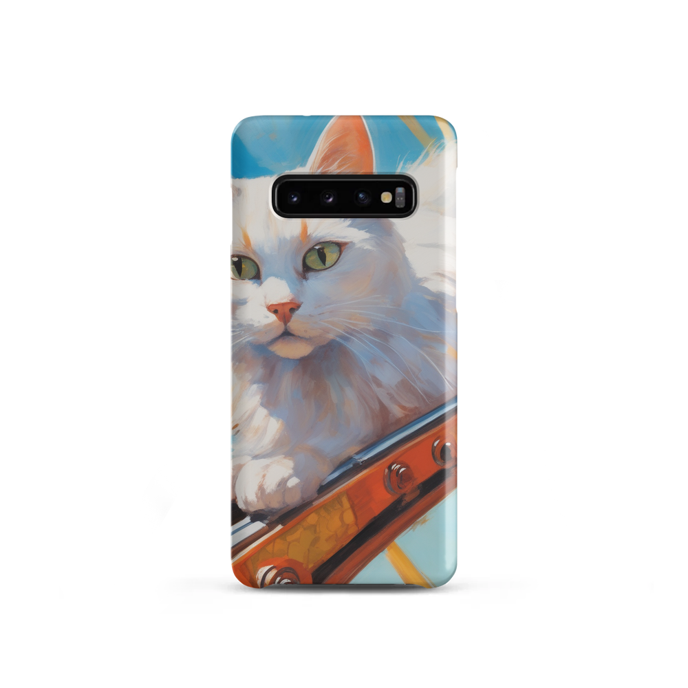 PugMug Custom White Companion Cat Samsung Case