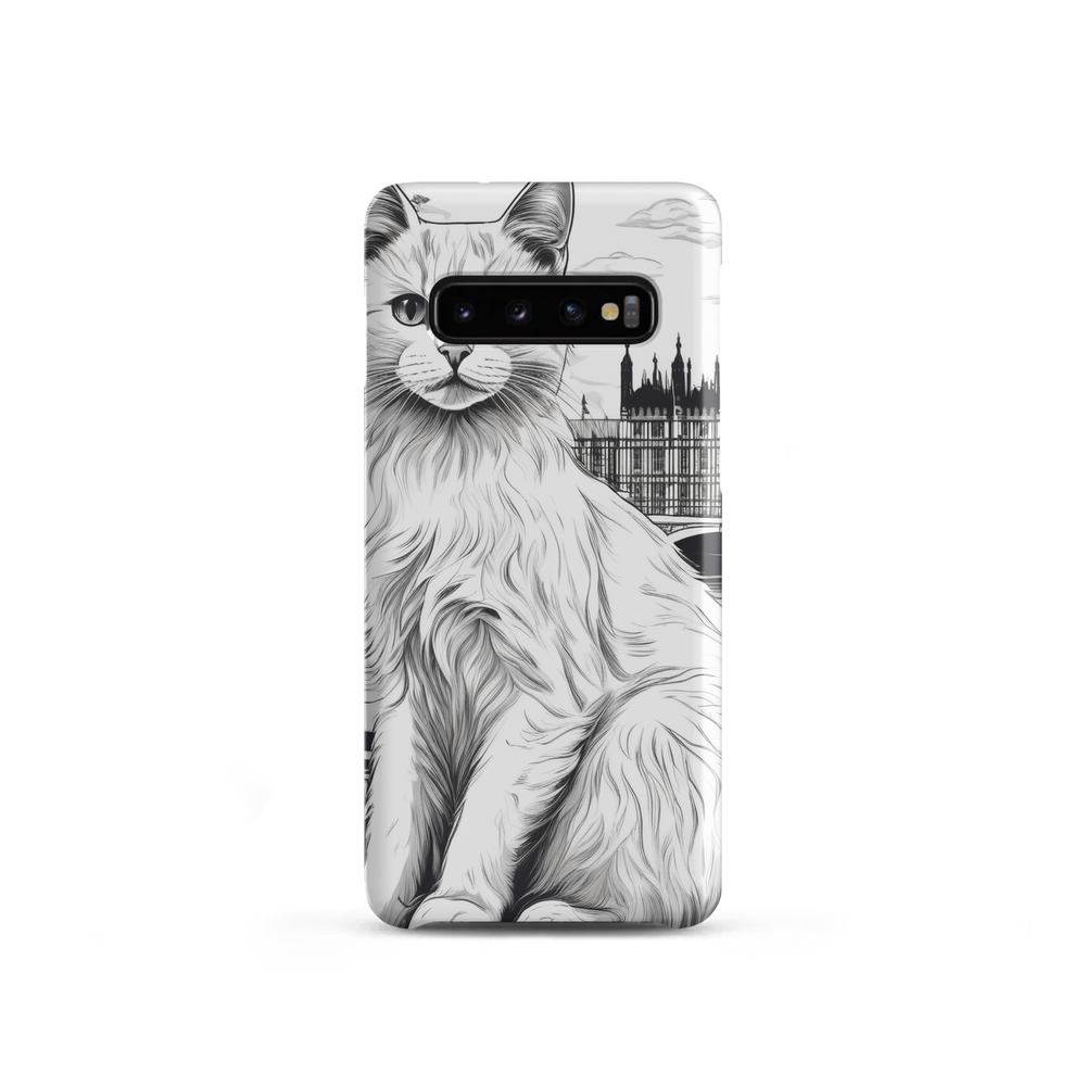PugMug Custom White Companion Cat Samsung Case