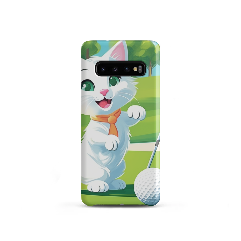 PugMug Custom White Companion Cat Samsung Case