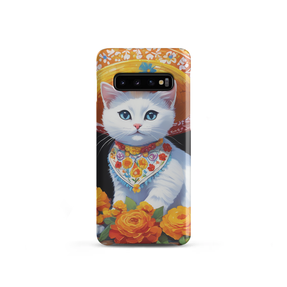 PugMug Custom White Companion Cat Samsung Case