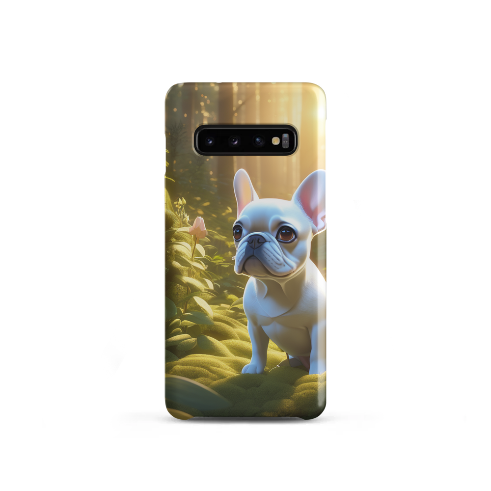 PugMug Custom White French Bulldog Samsung Case