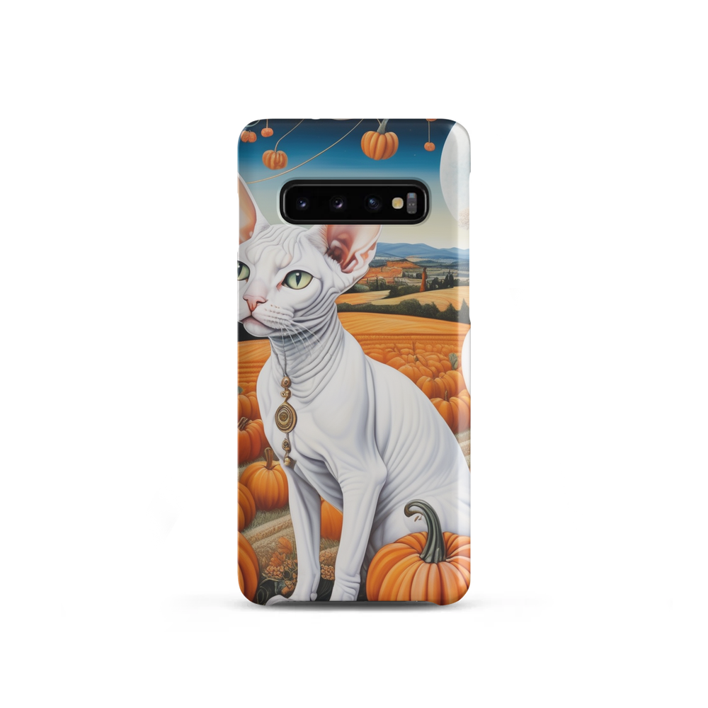 PugMug Custom White Sphynx Cat Samsung Case