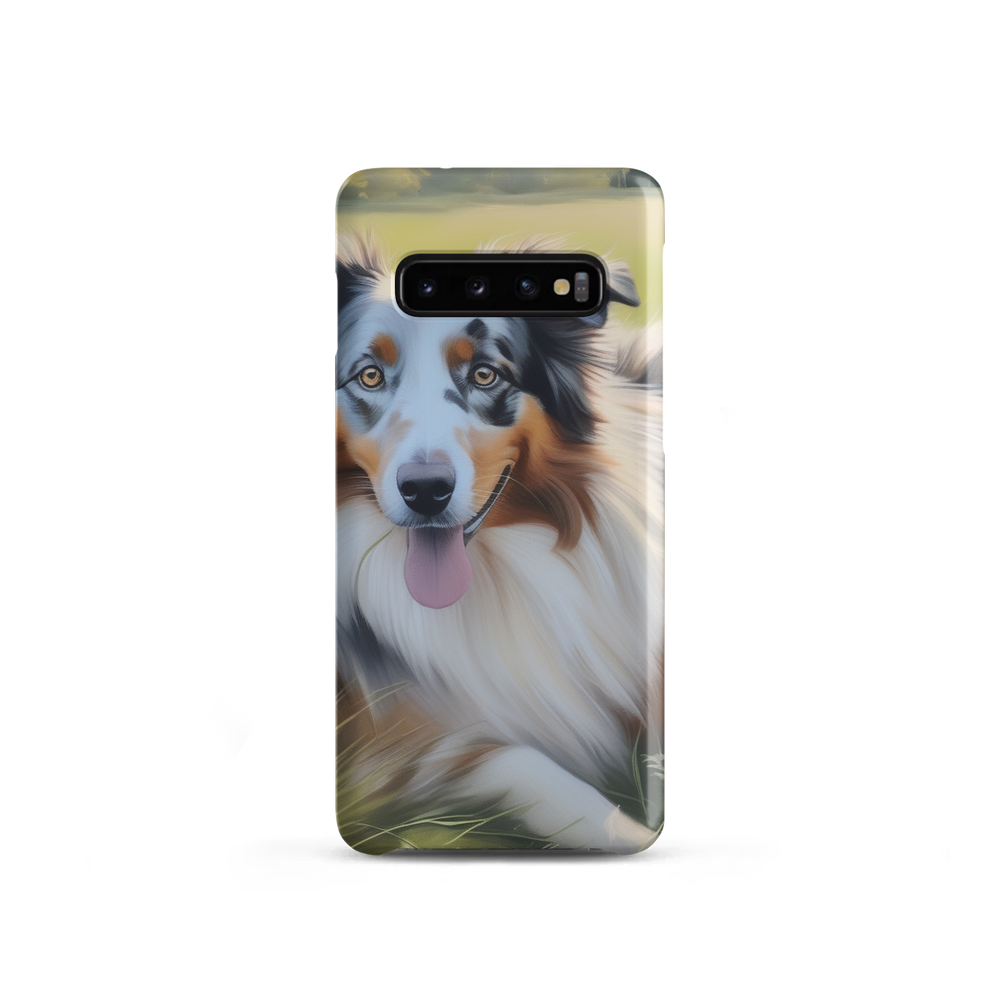 PugMug Custom Australian Shepherd Dog Samsung Case