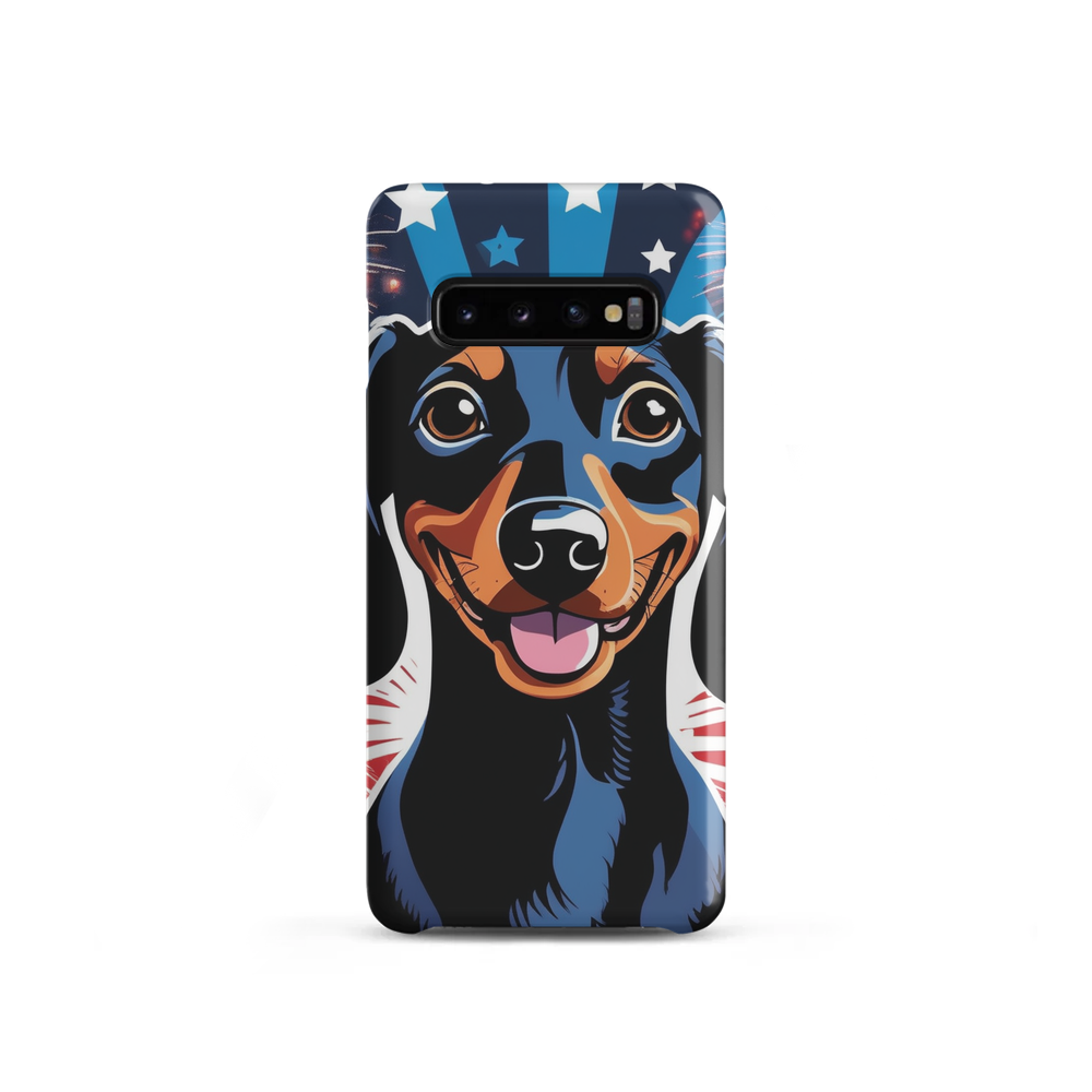 PugMug Custom Black Dachshund Samsung Case