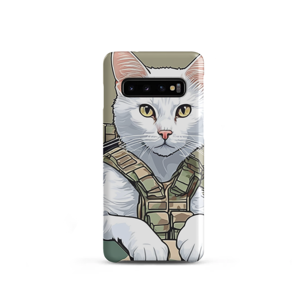 PugMug Custom White Companion Cat Samsung Case