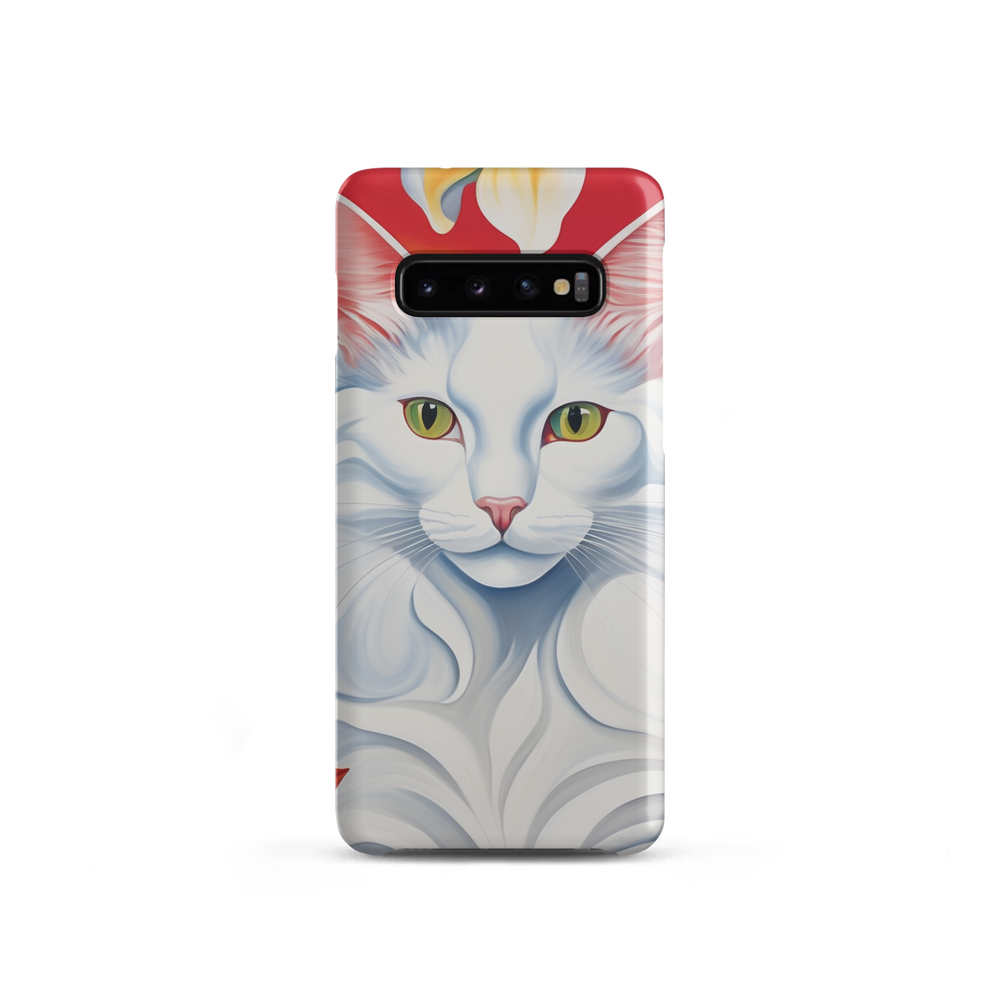 PugMug Custom White Companion Cat Samsung Case