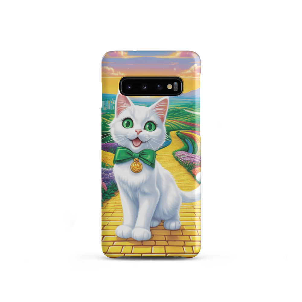 PugMug Custom White Companion Cat Samsung Case