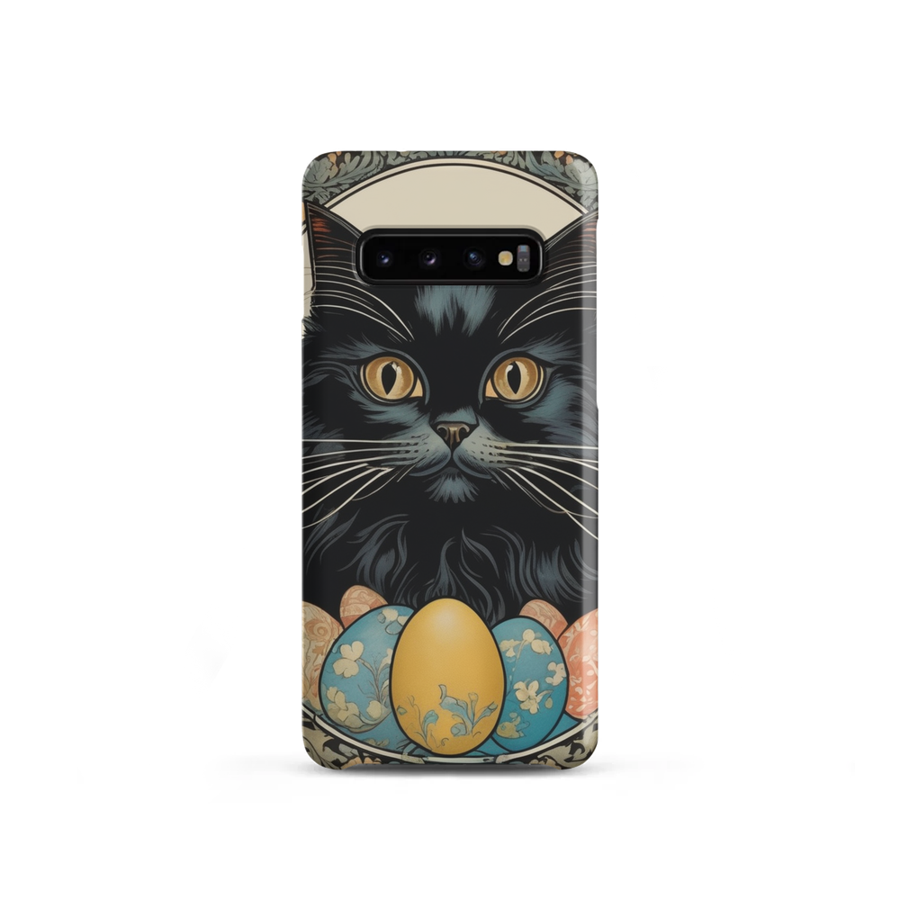 PugMug Custom Black Persian Cat Samsung Case