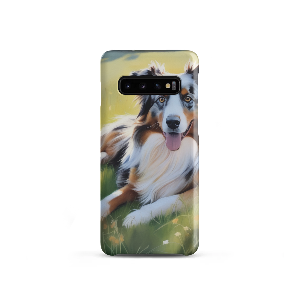 PugMug Custom Australian Shepherd Dog Samsung Case