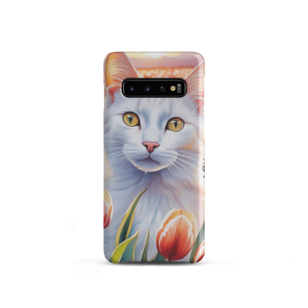 PugMug Custom White Companion Cat Samsung Case