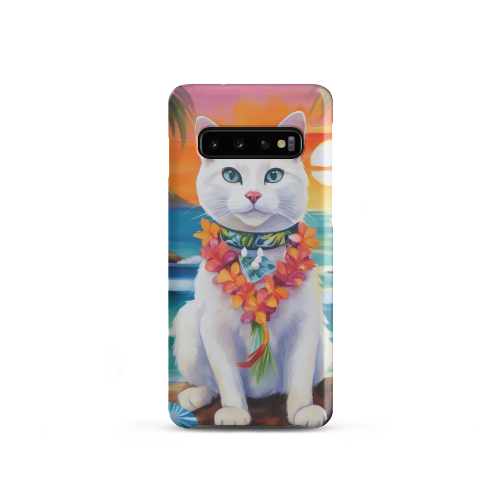 PugMug Custom White Companion Cat Samsung Case