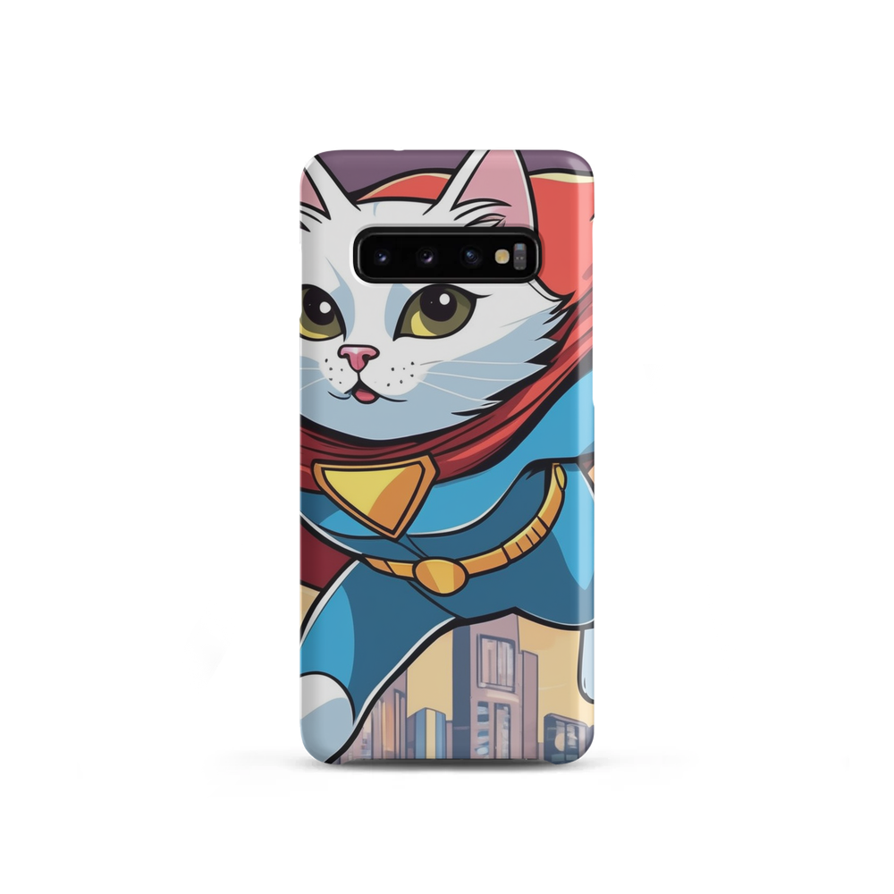 PugMug Custom White Companion Cat Samsung Case