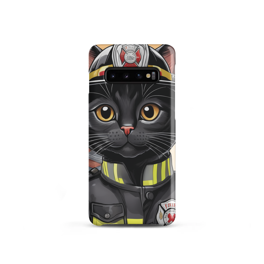 PugMug Custom Black Exotic Cat Samsung Case