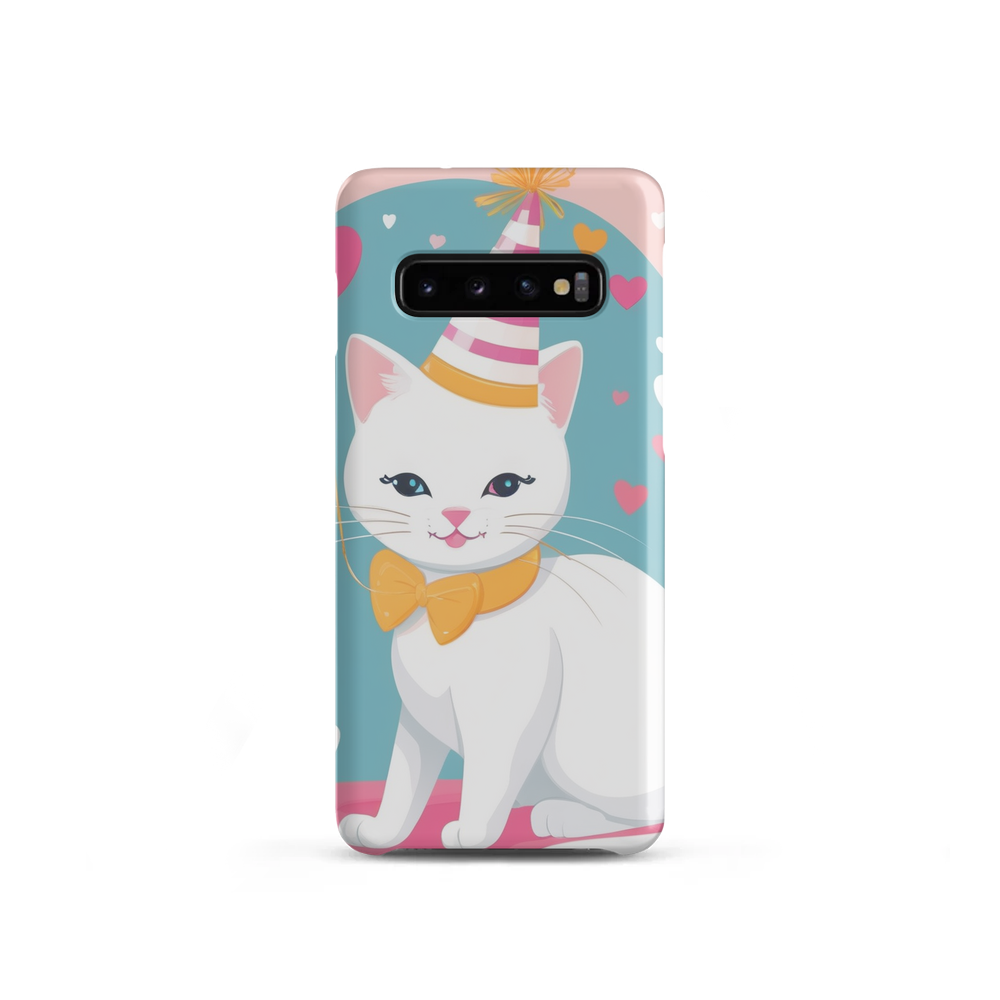 PugMug Custom White Companion Cat Samsung Case
