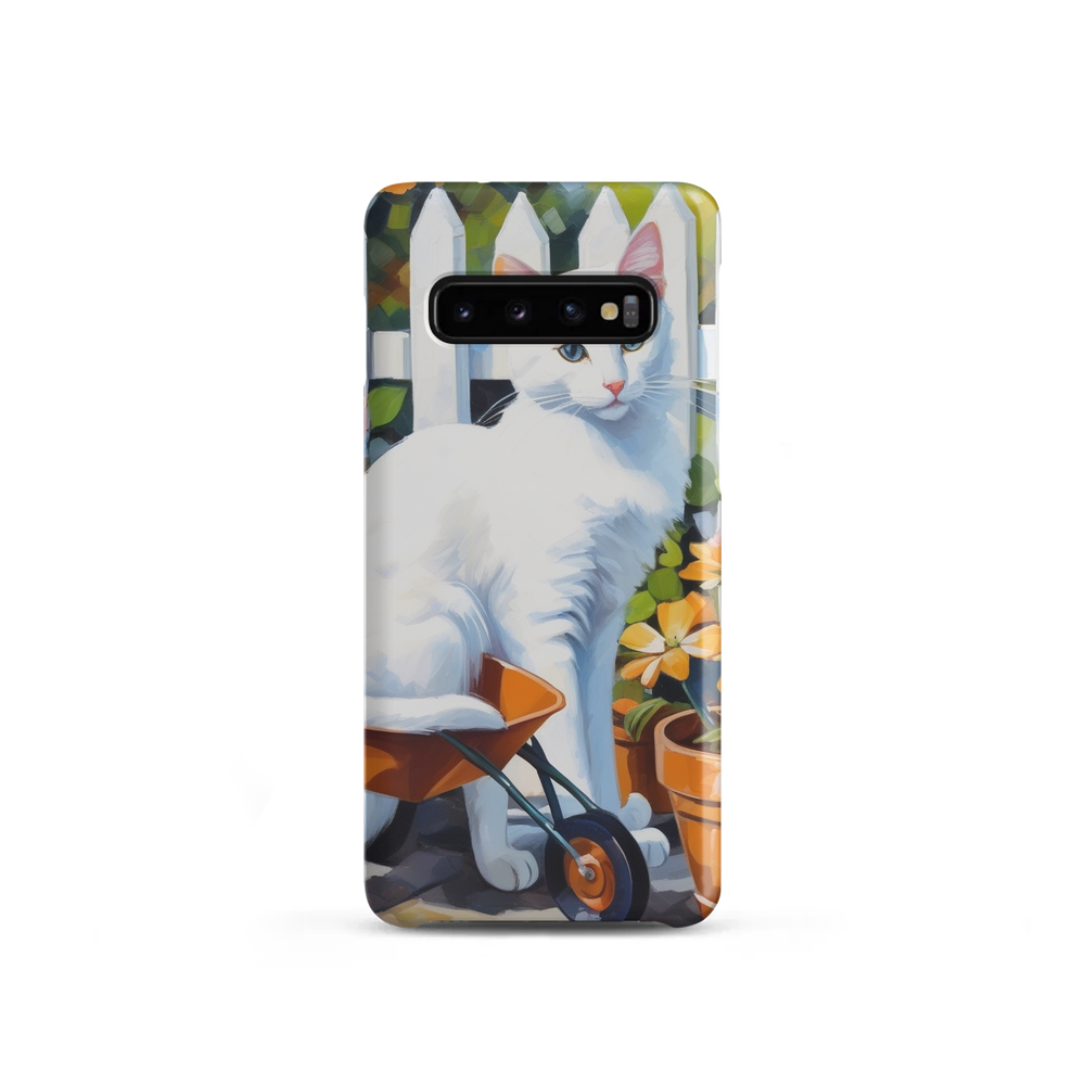 PugMug Custom White Companion Cat Samsung Case