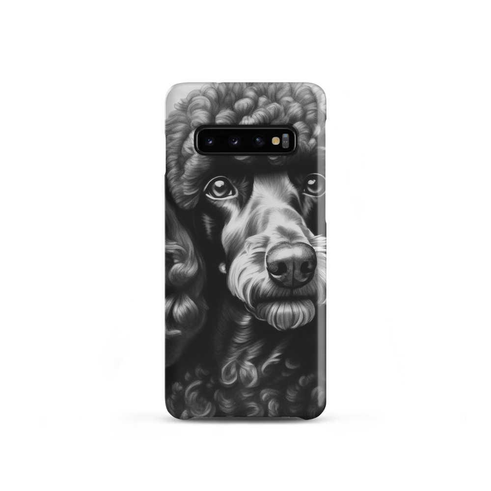 PugMug Custom Black Poodle Samsung Case