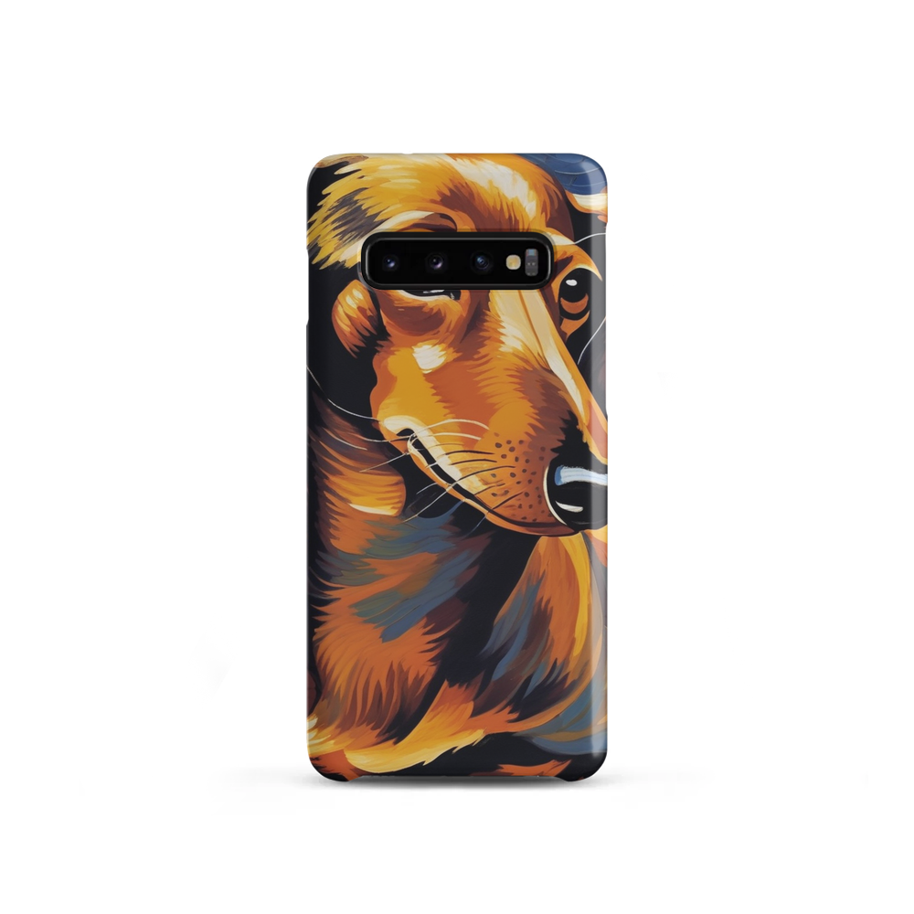 PugMug Custom Tan Dachshund Samsung Case