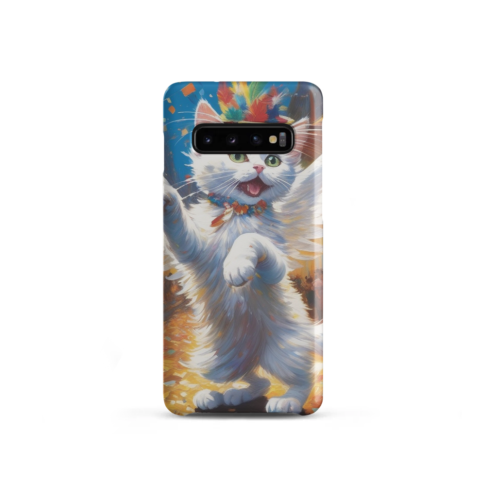 PugMug Custom White Companion Cat Samsung Case