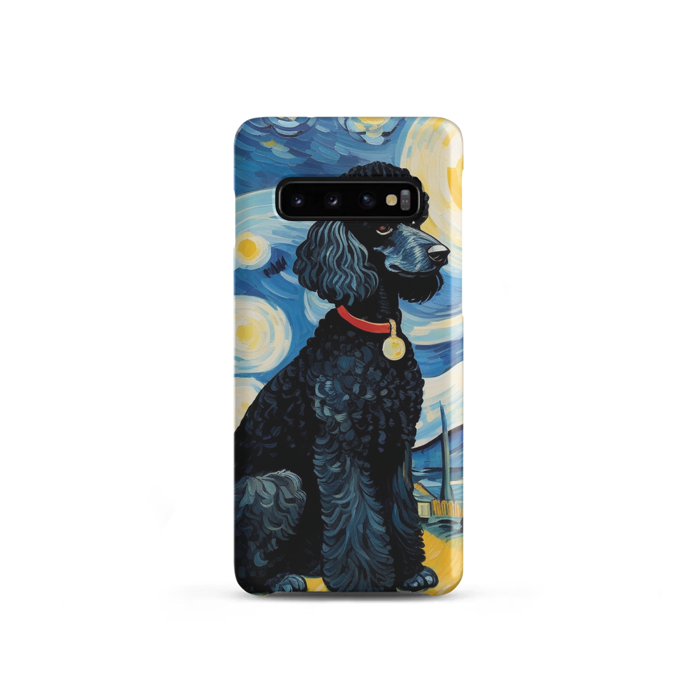 PugMug Custom Black Poodle Samsung Case