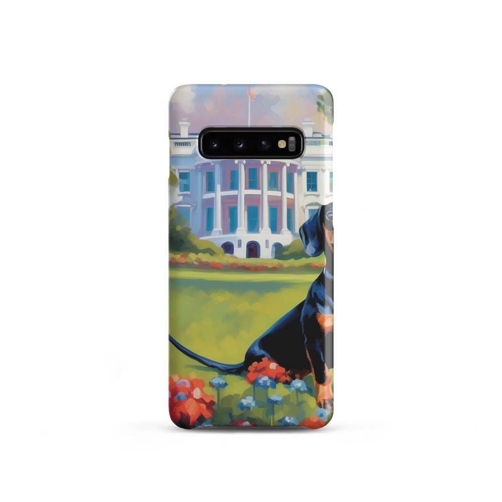 PugMug Custom Black Dachshund Samsung Case