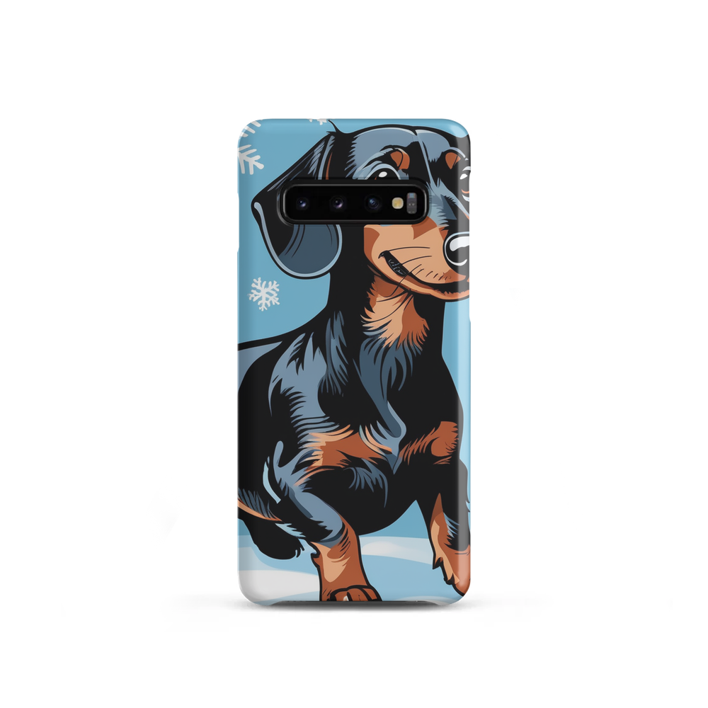PugMug Custom Black Dachshund Samsung Case
