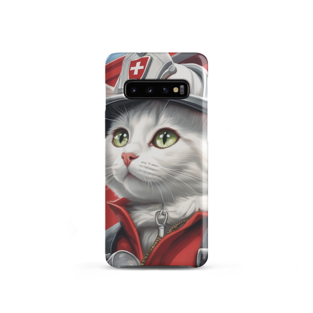 PugMug Custom White Companion Cat Samsung Case