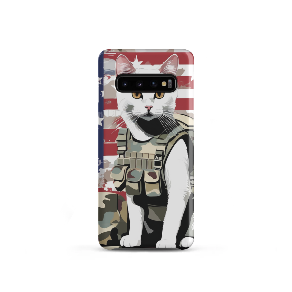 PugMug Custom White Companion Cat Samsung Case