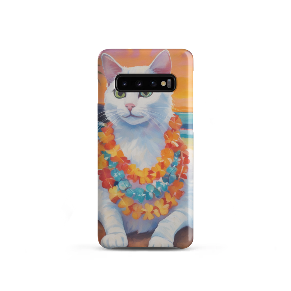 PugMug Custom White Companion Cat Samsung Case