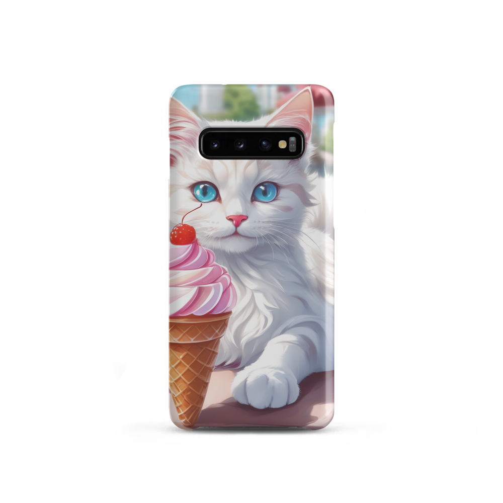 PugMug Custom White Companion Cat Samsung Case