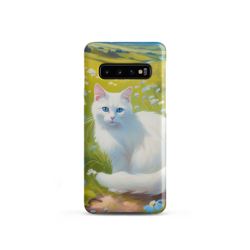 PugMug Custom White Companion Cat Samsung Case
