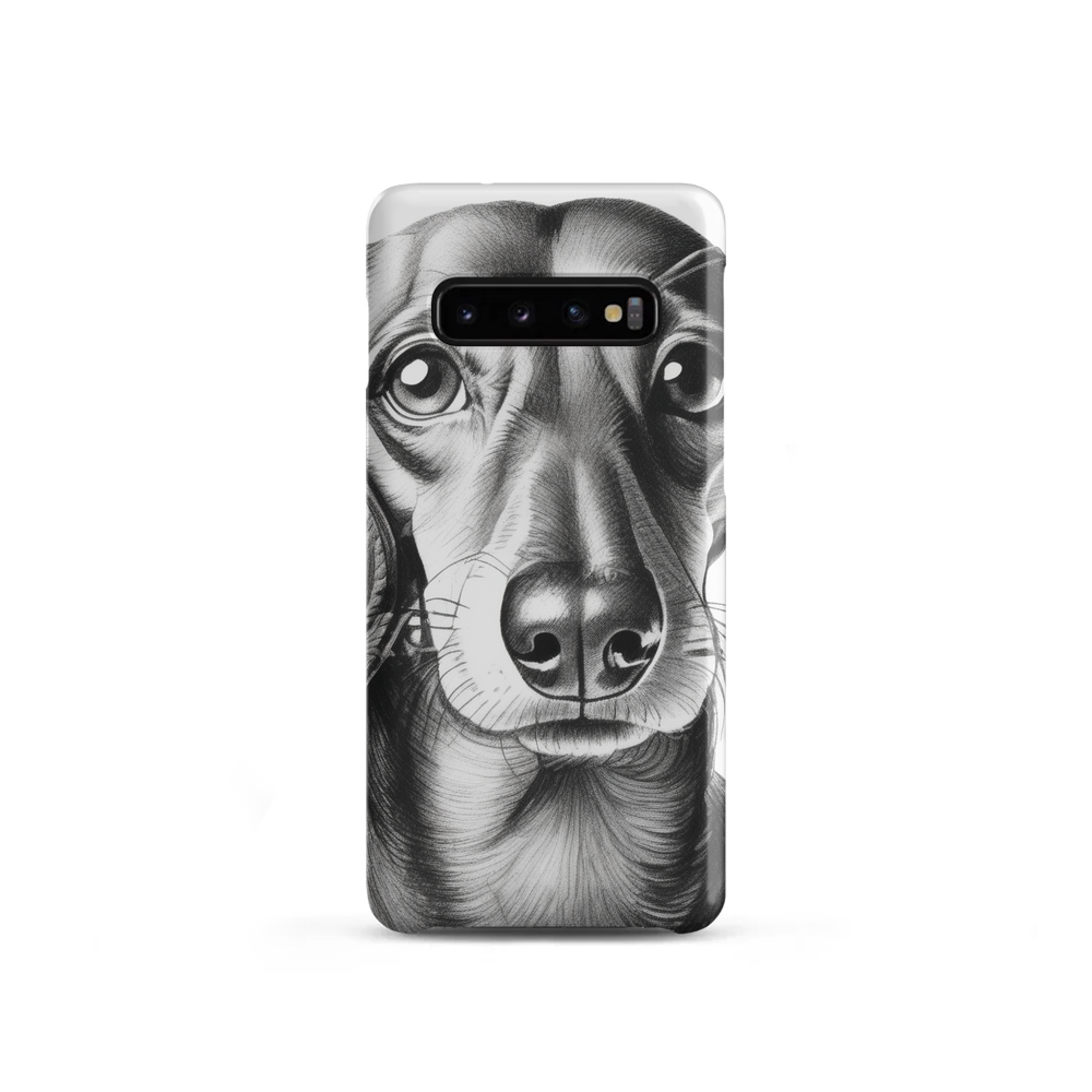 PugMug Custom Tan Dachshund Samsung Case