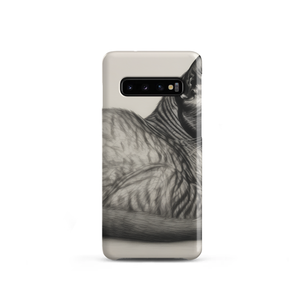 PugMug Custom Black Exotic Cat Samsung Case