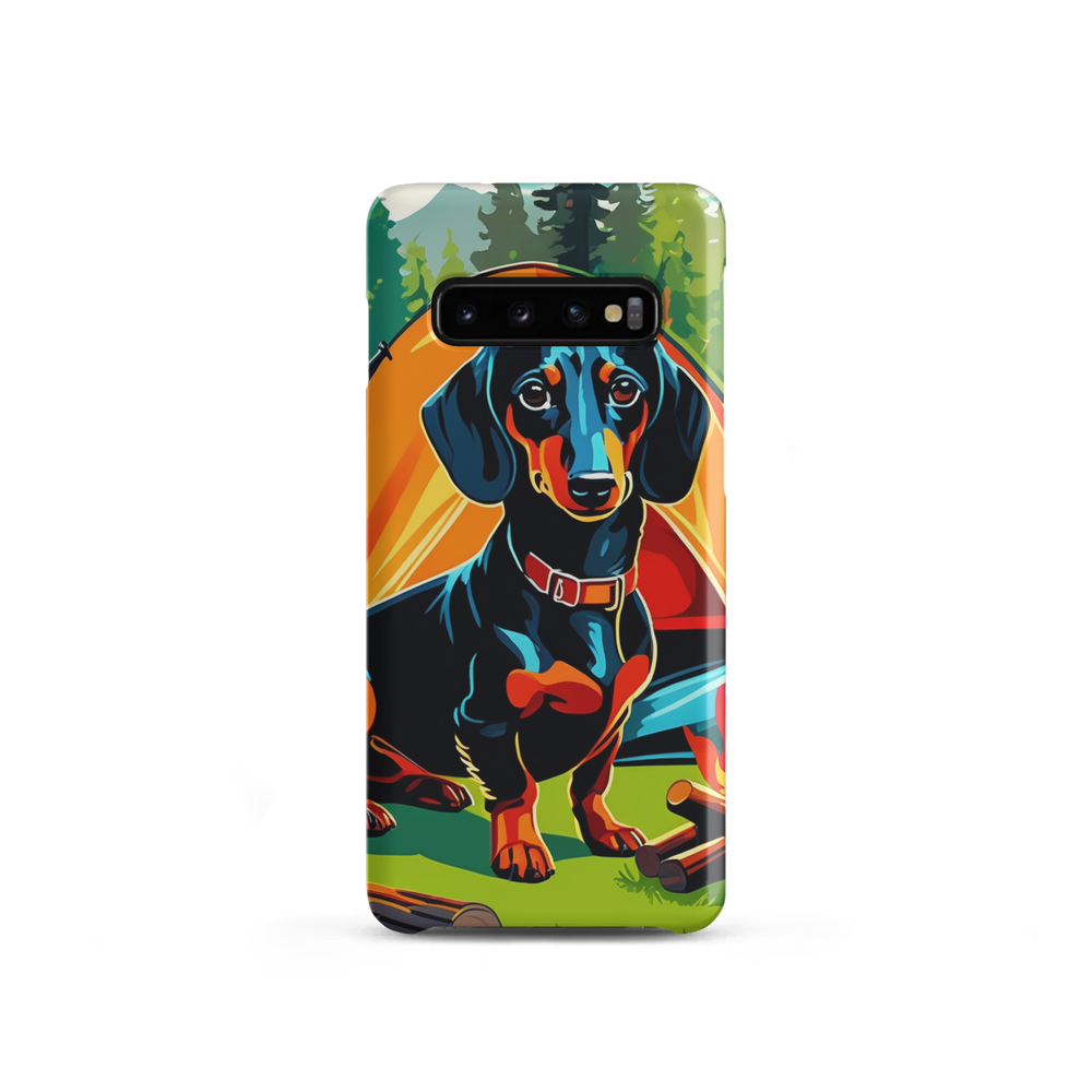 PugMug Custom Black Dachshund Samsung Case