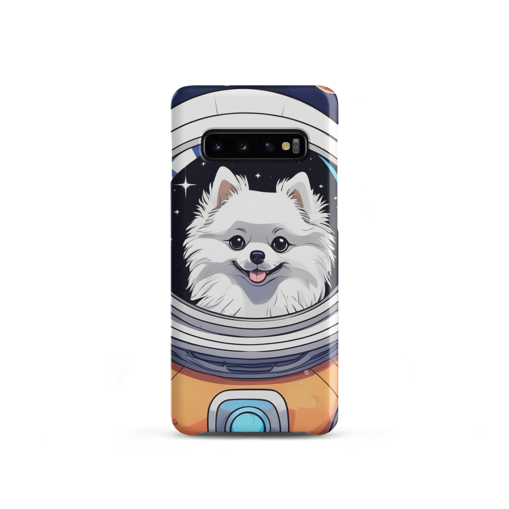 PugMug Custom White Pomeranian Samsung Case