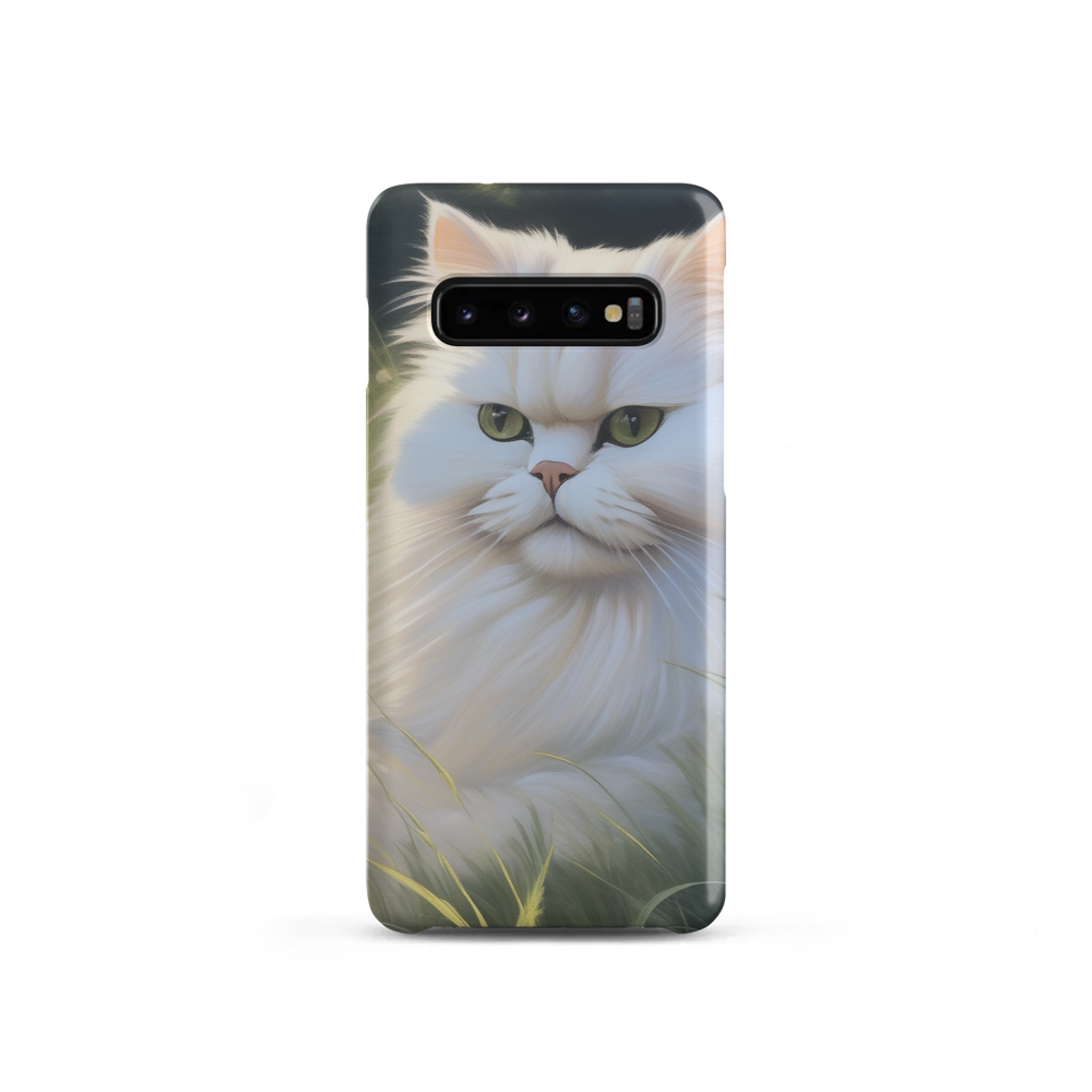 PugMug Custom White Persian Cat Samsung Case