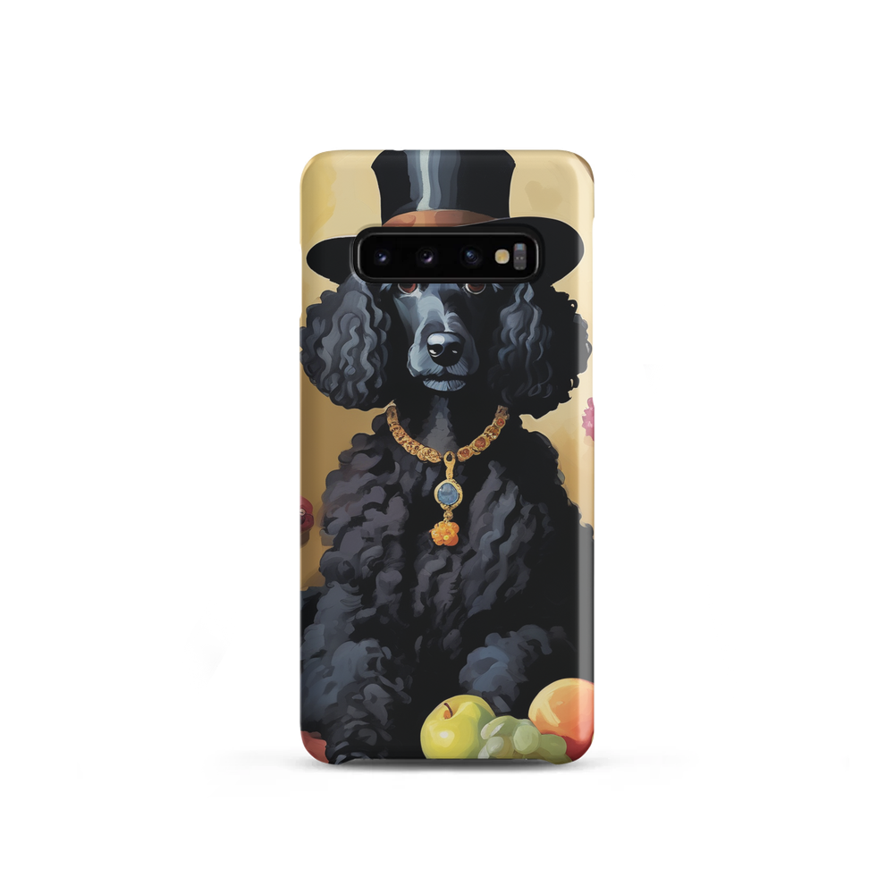 PugMug Custom Black Poodle Samsung Case