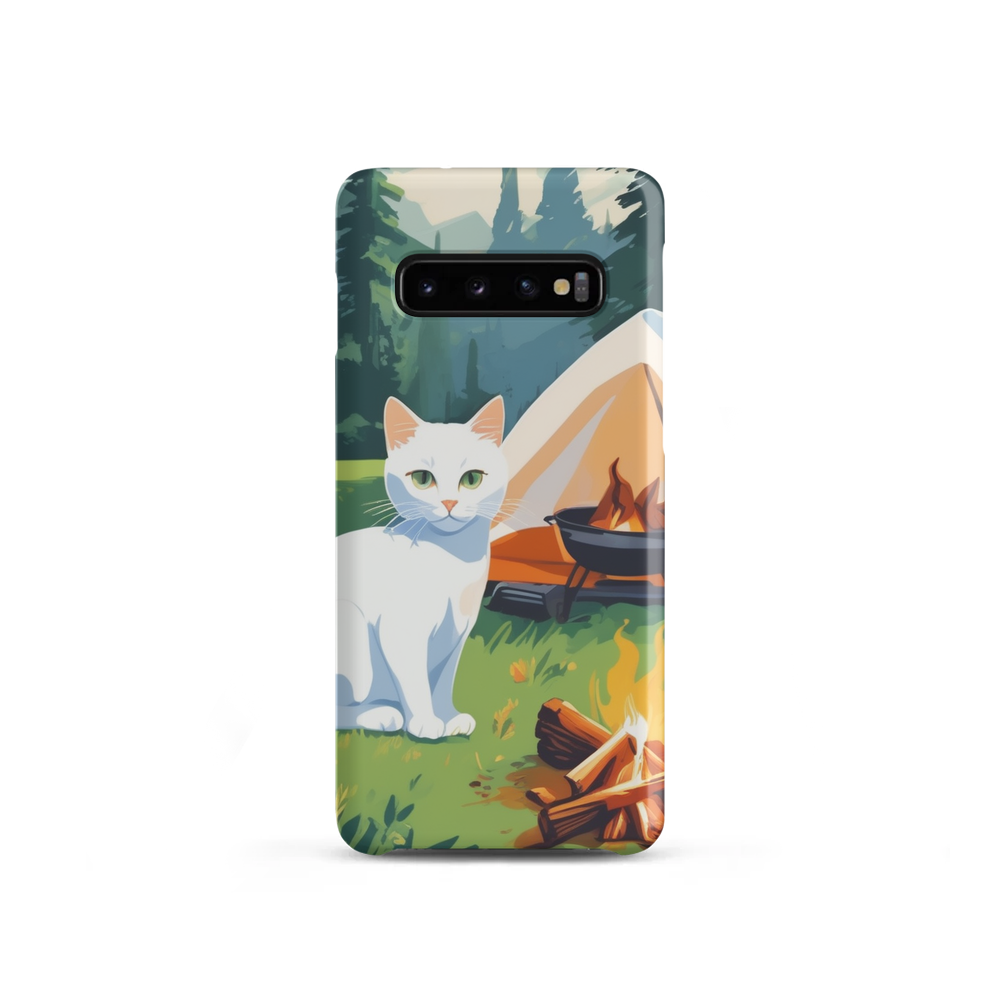 PugMug Custom White Companion Cat Samsung Case