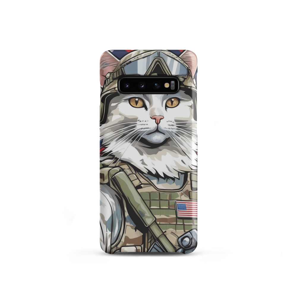 PugMug Custom White Companion Cat Samsung Case