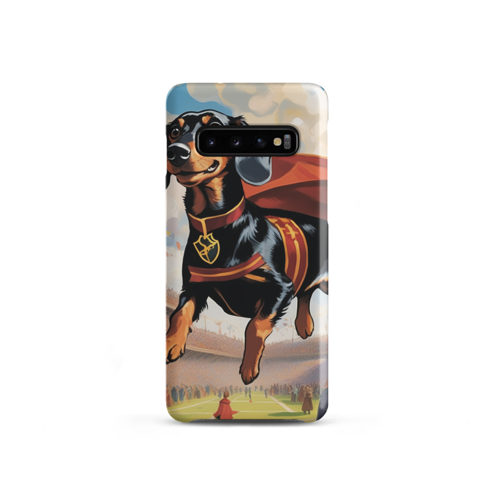 PugMug Custom Black Dachshund Samsung Case