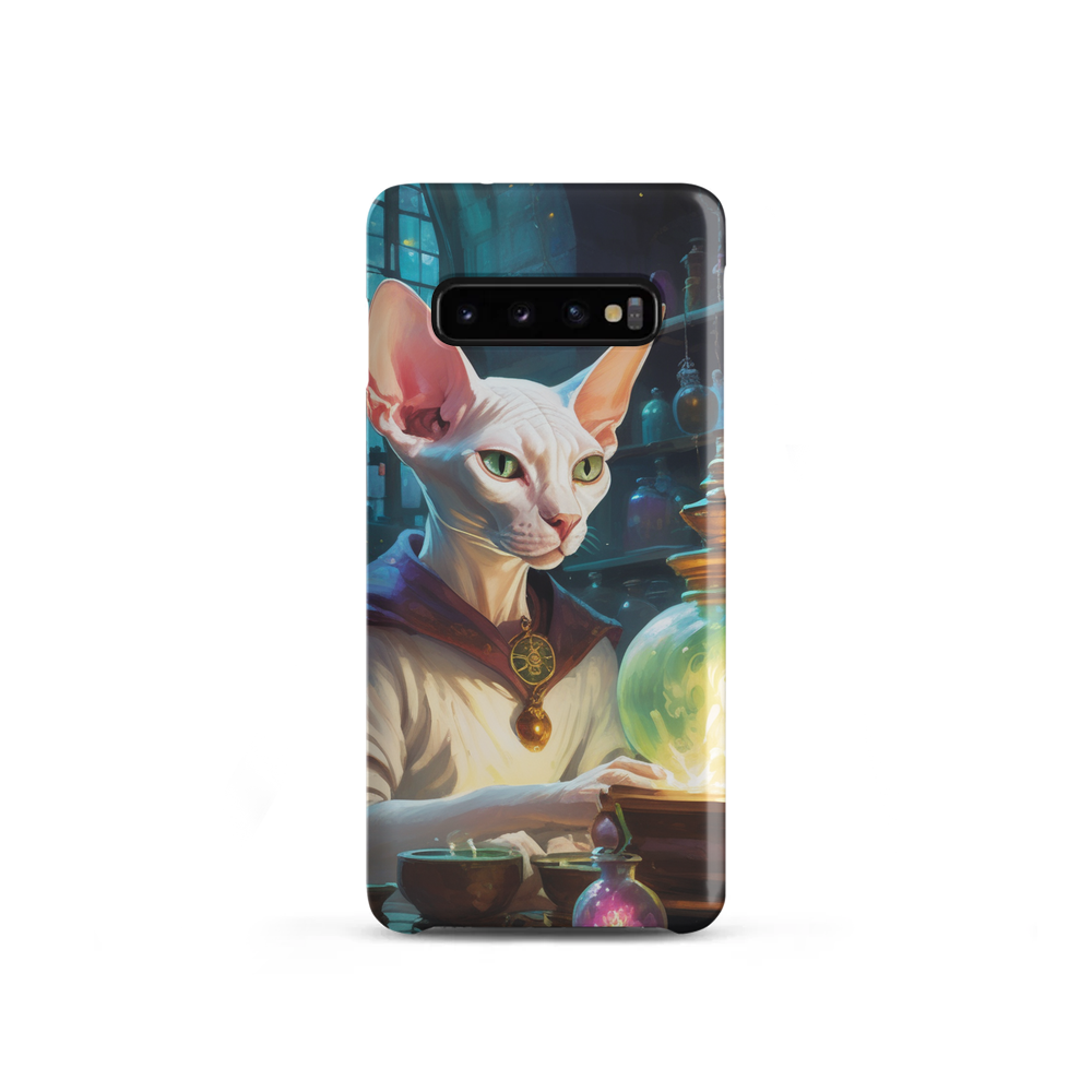 PugMug Custom White Sphynx Cat Samsung Case