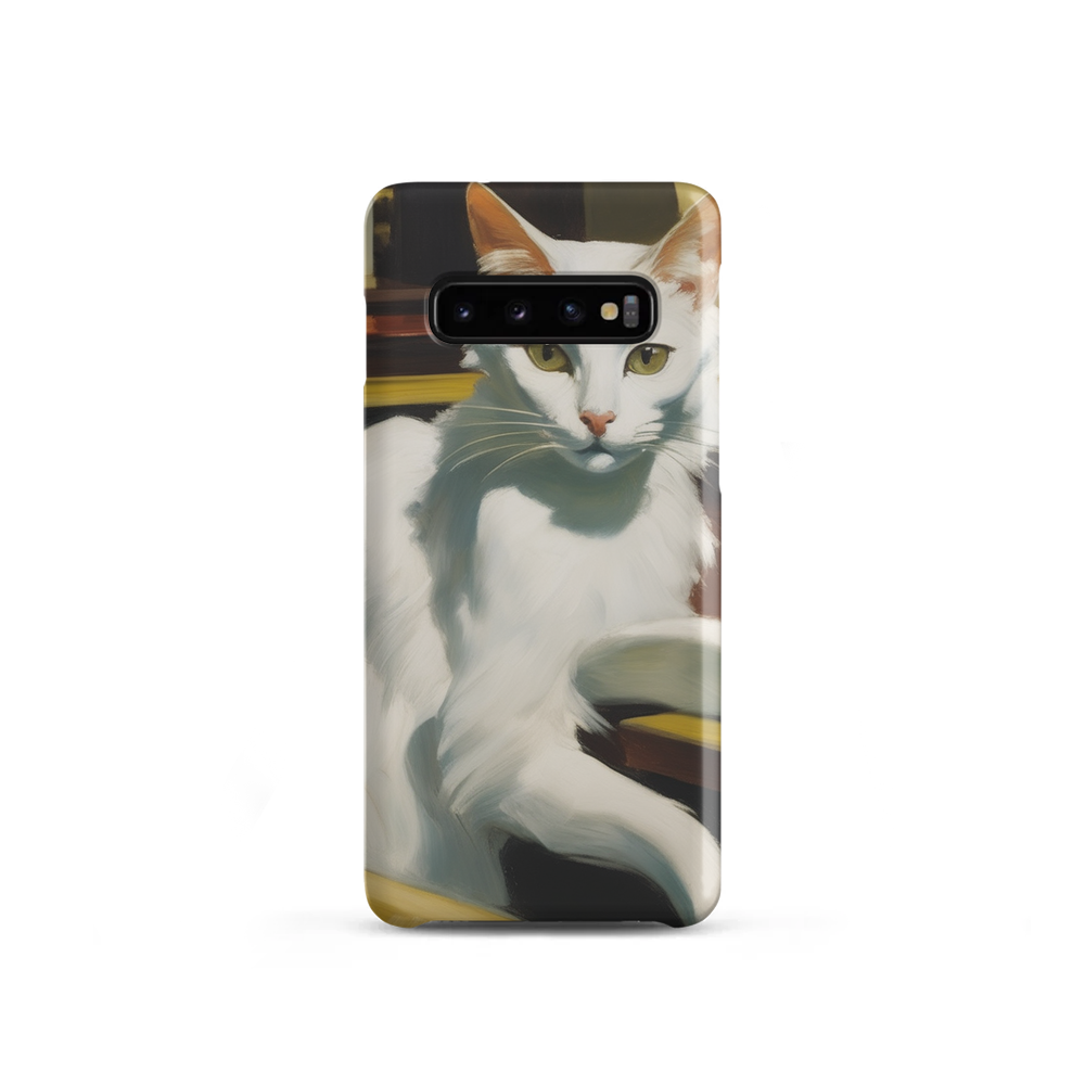 PugMug Custom White Companion Cat Samsung Case