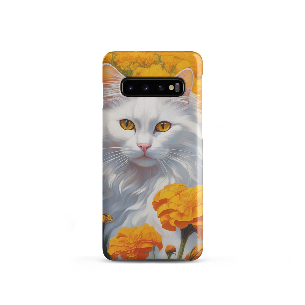 PugMug Custom White Companion Cat Samsung Case