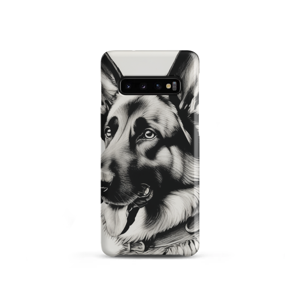 PugMug Custom German Shepherd Dog Samsung Case