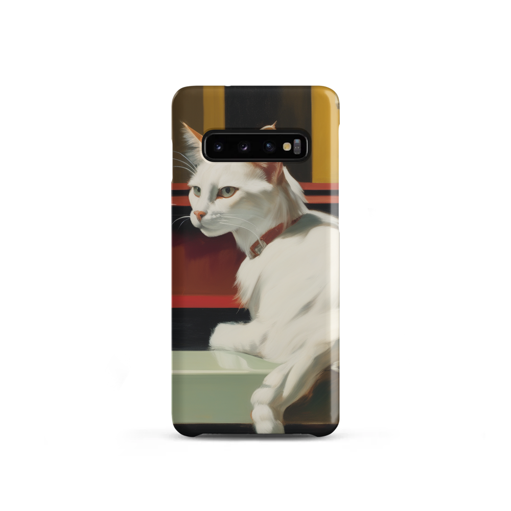PugMug Custom White Companion Cat Samsung Case