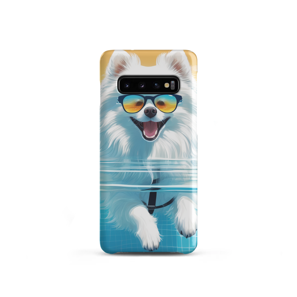 PugMug Custom White Pomeranian Samsung Case