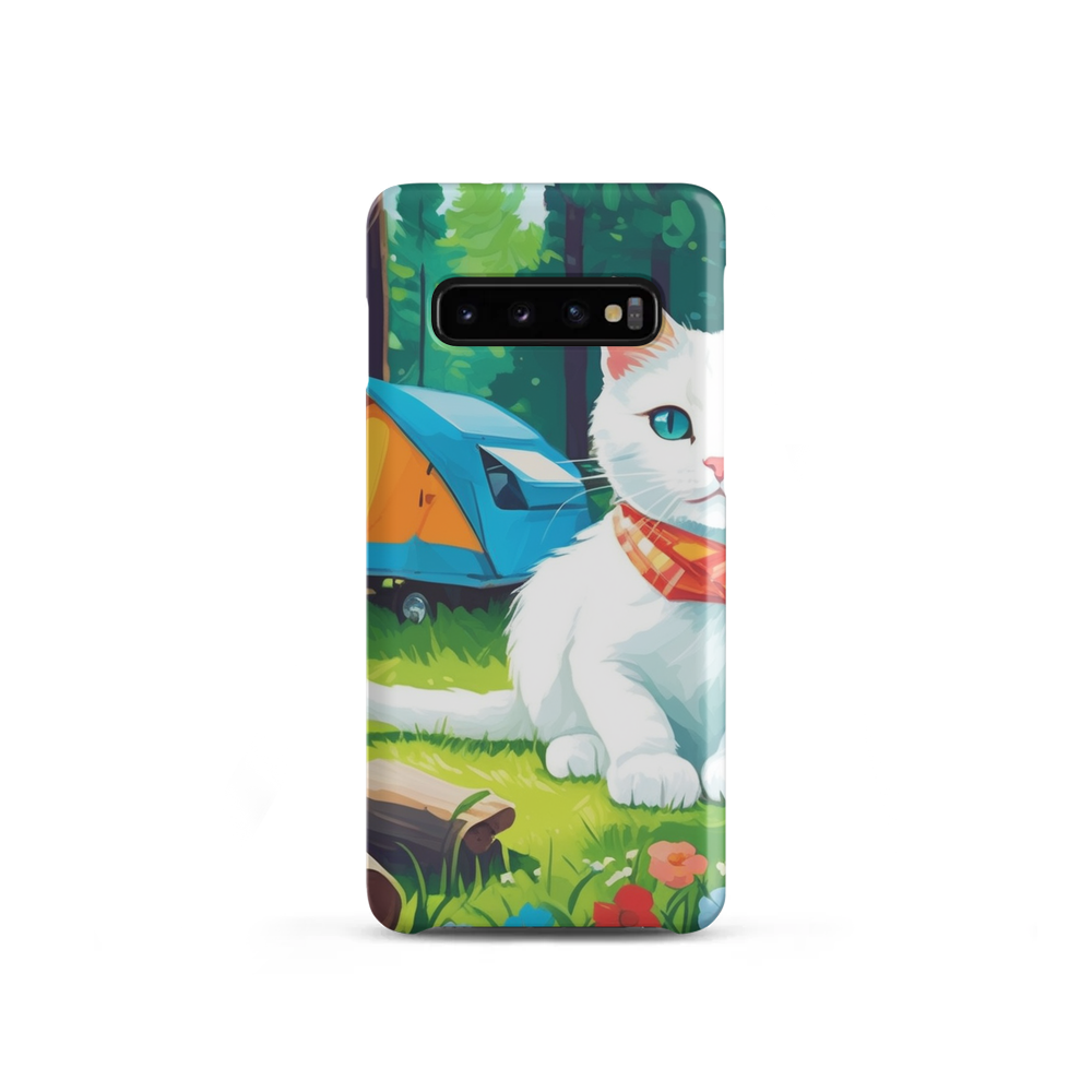 PugMug Custom White Companion Cat Samsung Case