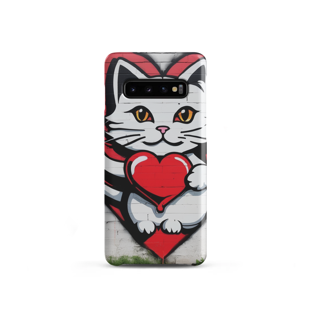 PugMug Custom White Companion Cat Samsung Case