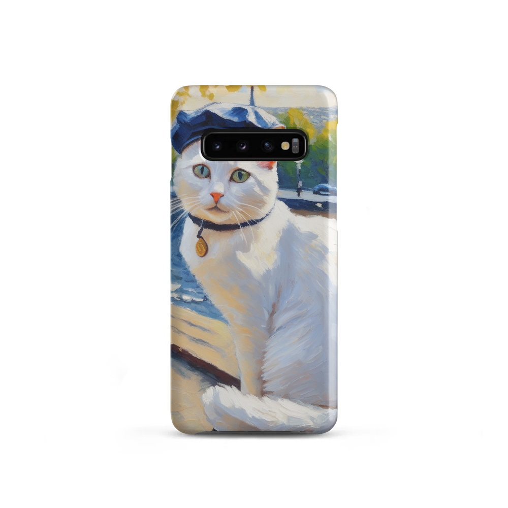 PugMug Custom White Companion Cat Samsung Case